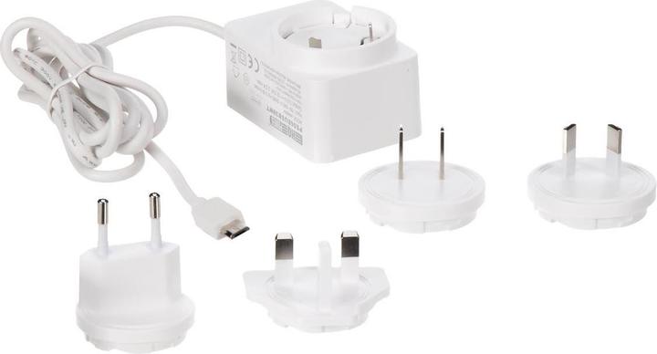 Productafbeelding Velleman Compacte Universele Lader Met Micro USB Aansluiting - 5 Vdc - 2,5 A Met 4 Reisstekkers (5 W)