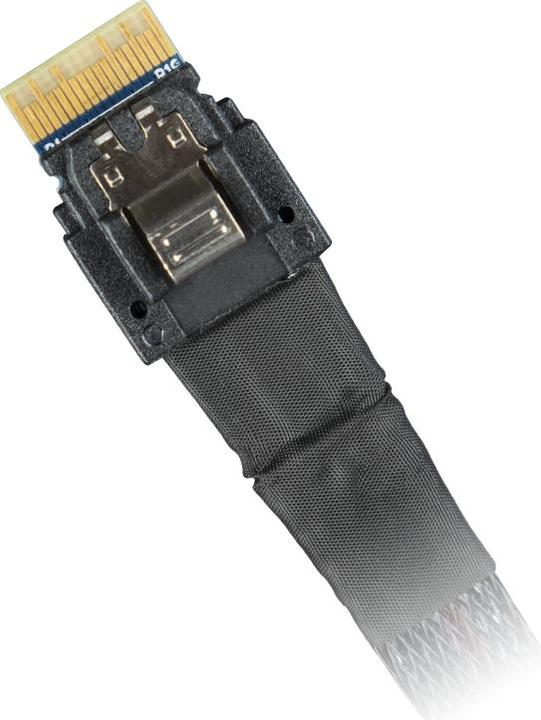 Actual product image Icydock ICY DOCK cable SlimSAS 4i SSF-8654 to SlimSAS 4i, SFF-8654 cable-0.5M (50 cm)