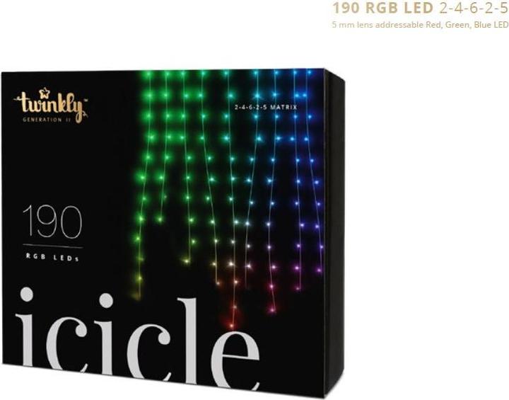 Produktbild Twinkly icicles (5 m)