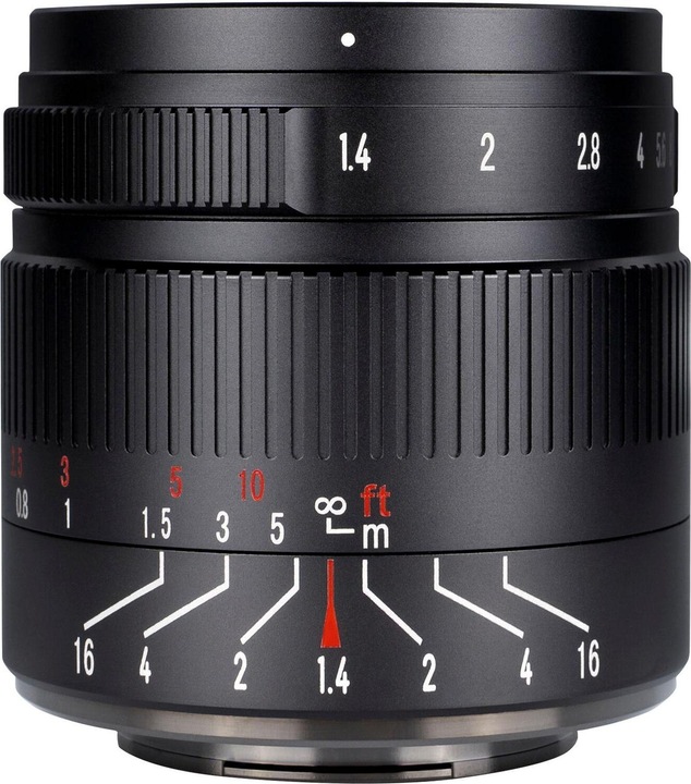 Actual product image 7artisans Fixed focal length 55mm F/1.4 Mark II - Canon RF (Canon RF, APS-C / DX)
