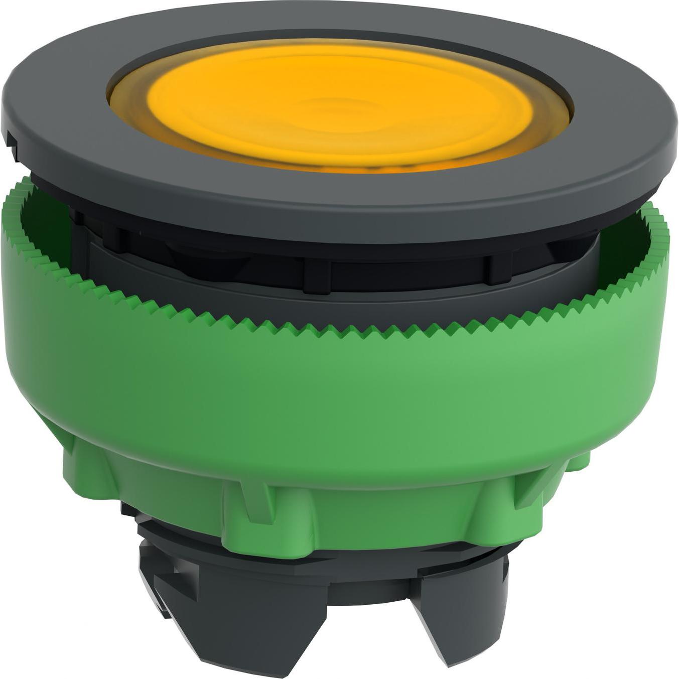 Schneider Electric Flush Yellow Caps Pb Head For Legend, Taster + Schalter, Orange