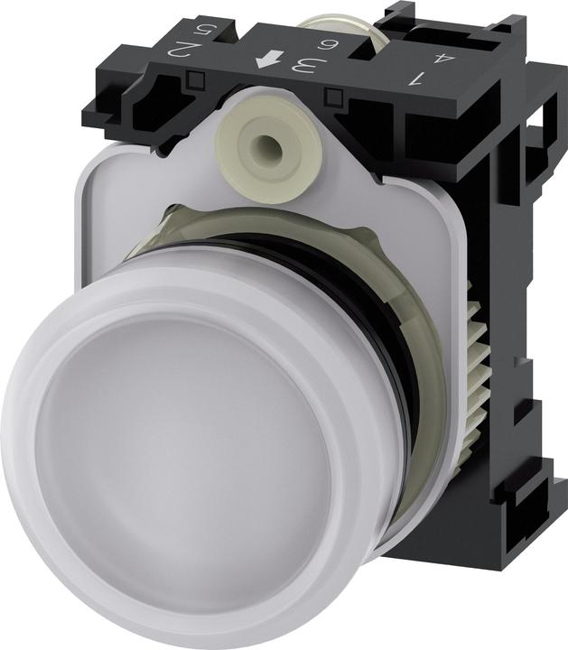 Produktbild Siemens Indicator light, 22mm, white