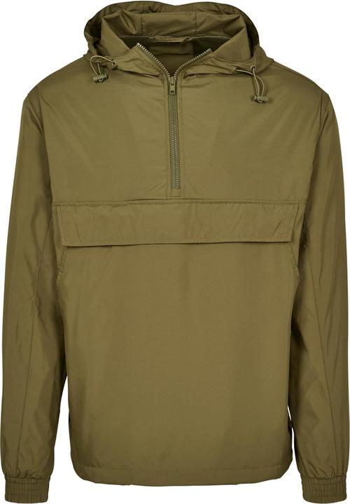 Actual product image Build Your Brand Unisex Adult Basic Pull Over Jacket (3XL)