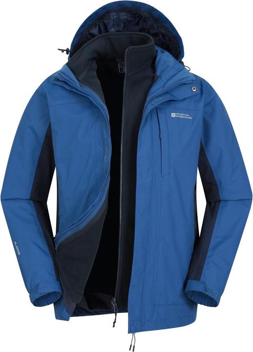 Produktbild Mountain Warehouse Thunderstorm Jacke wasserfest 3 in 1 (XXS)