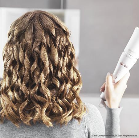Actual product image Cecotec Automatic Hair Curler Bamba Surfcare 800 Magic Waves Pro with Keratin Coating and Argan Oil Real Ion