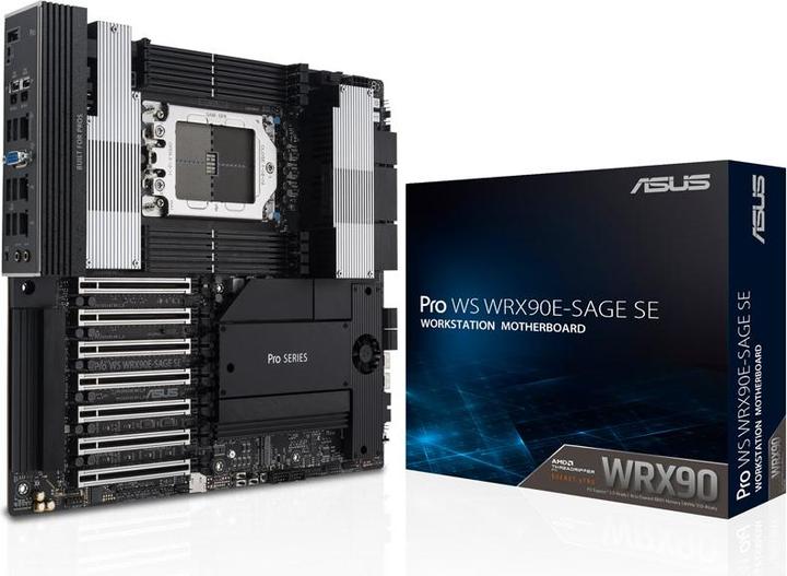 Productafbeelding ASUS PRO WS WRX90E-SAGE SE (sTR5, AMD WRX90, SSI EEB)