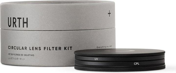 Image du produit Urth 39mm Kit magnétique Duet (Plus+) (UV+CPL) (39 mm, Filtre polarisant)
