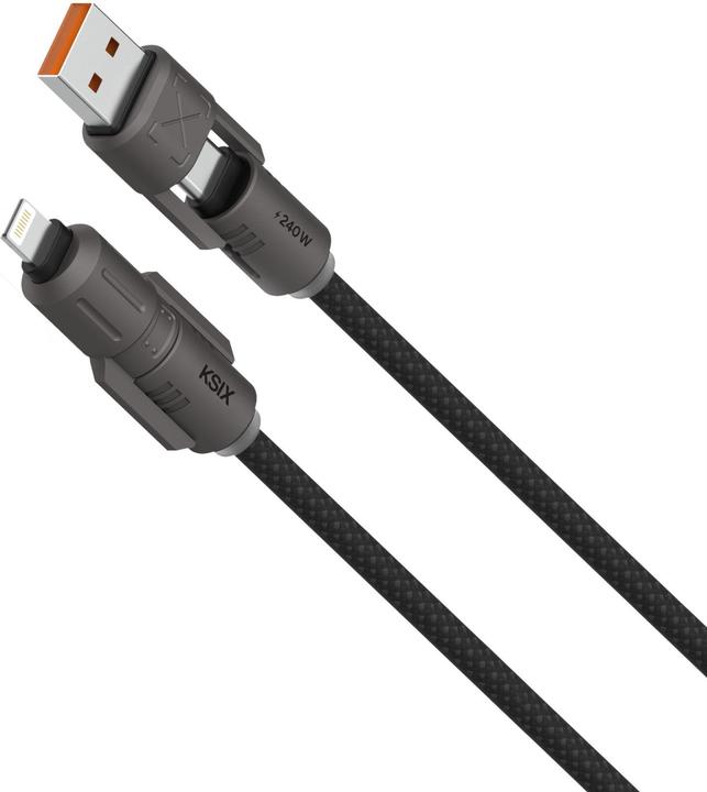 Image du produit KSIX BCL240WAT01 (1 m, USB 2.0, 240 W)