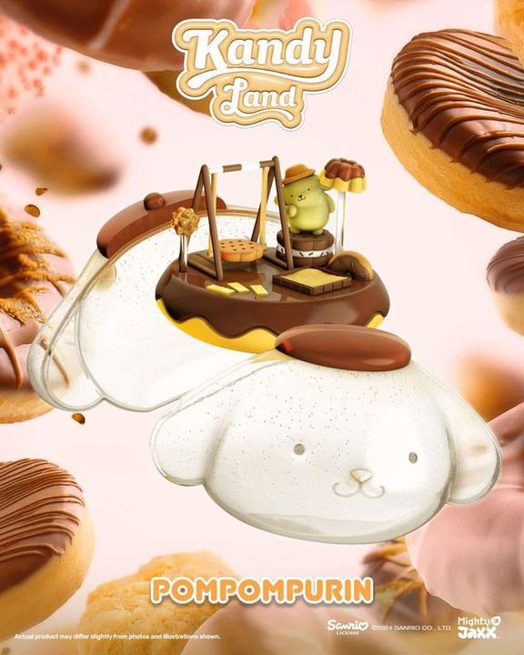 Actual product image Mighty Jaxx Sanrio Kandyland Pompompurin 12 cm