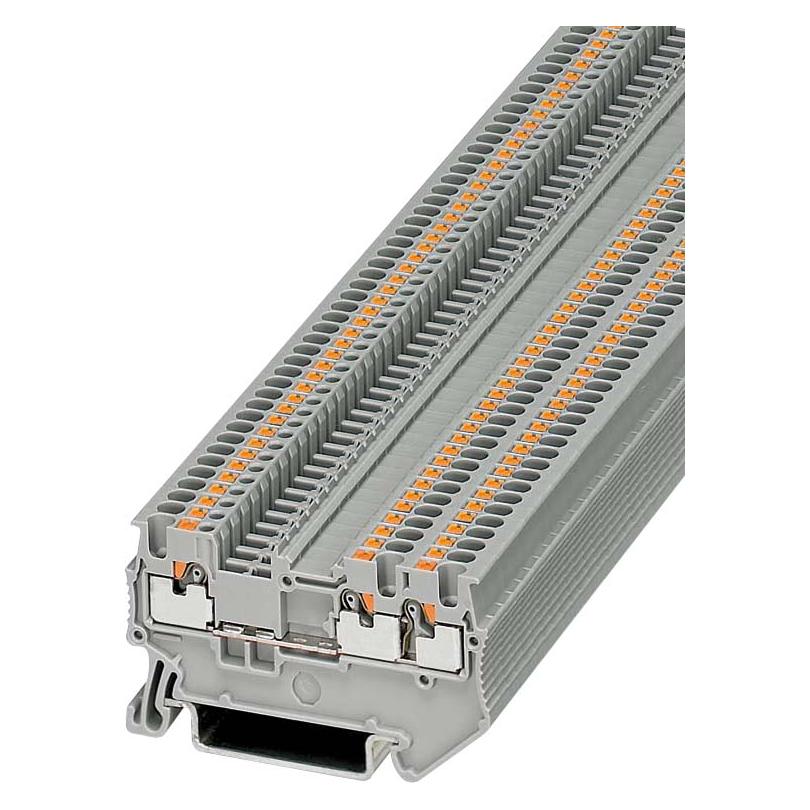 Phoenix Contact Rosso Pt 1,5/S-Twin Rd 3208156 Terminale Passante 0,14 Mm² 1,50 Mm² 50 Pz., Cavo + Spina Elettrica,