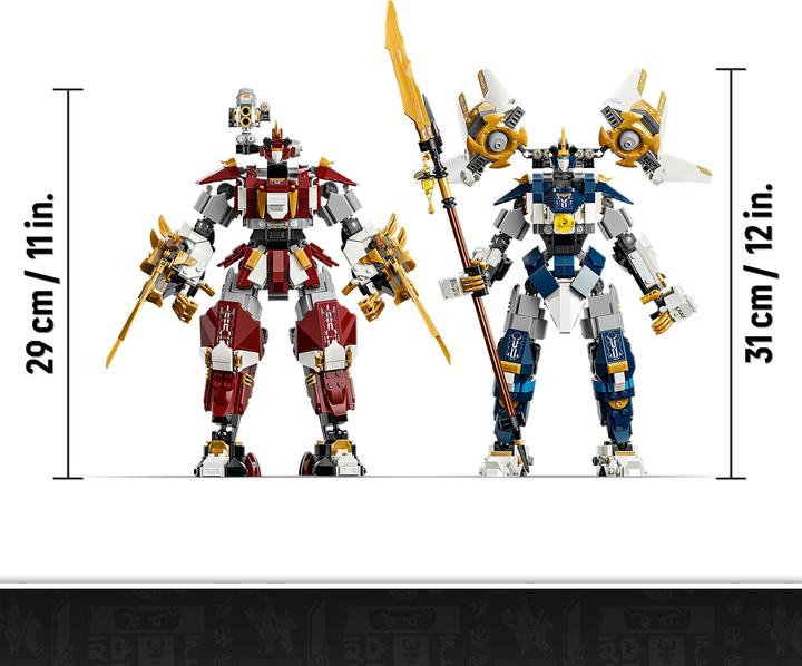Produktbild LEGO Die Zwillings-Titanmechs (LEGO Ninjago)