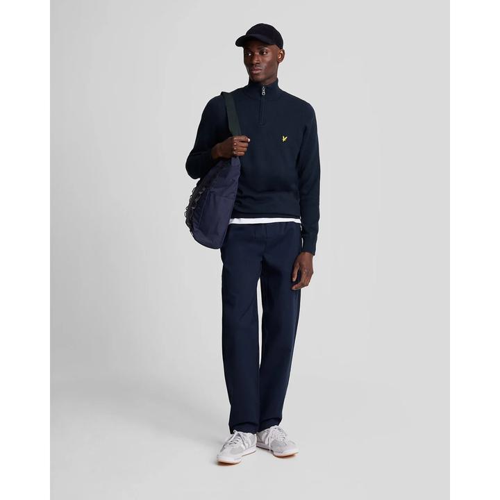 Produktbild Lyle and Scott Pullover aus Baumwolle und Merinowolle mit 1/4 Reissverschluss (S)