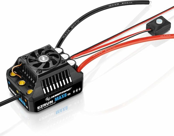 Produktbild Hobbywing Ezrun MAX6 G2 Regler 200 Amp, 3-8s LiPo, BEC 8A