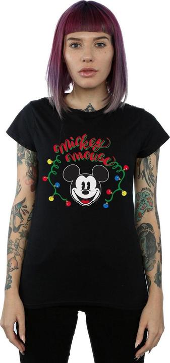 Produktbild Disney Mickey Mouse Christmas Light Bulbs TShirt (XL)