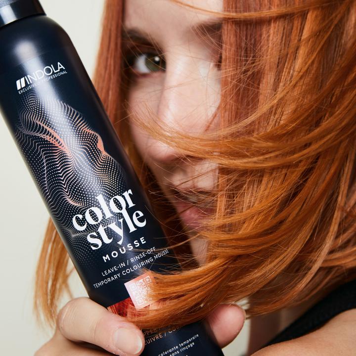 Immagine prodotto Indola Colore Stile Mousse Rame 200 ml (Agente schiumogeno, 200 ml)