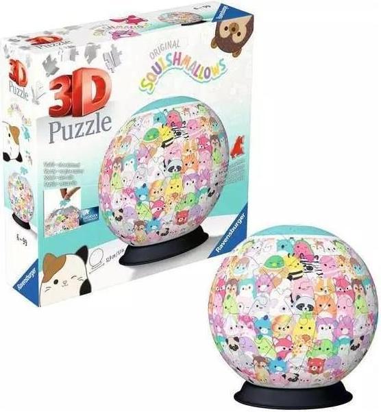 Image du produit Ravensburger Boule de puzzle Squishmallows (72 pièces)