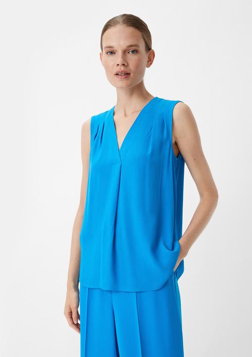 Image du produit Comma Bluse Crêpe-Bluse aus Viskose (36)