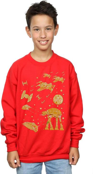 Actual product image Star Wars Boys Gingerbread Battle Sweatshirt (152, 158)