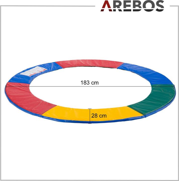 Image du produit Arebos Couverture de bord de trampoline