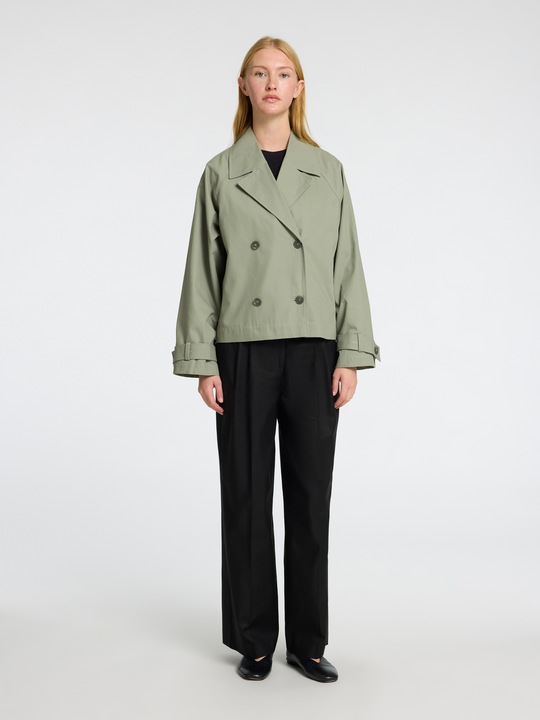Actual product image Selected Femme Slfcilo Short Trenchcoat Noos (36)