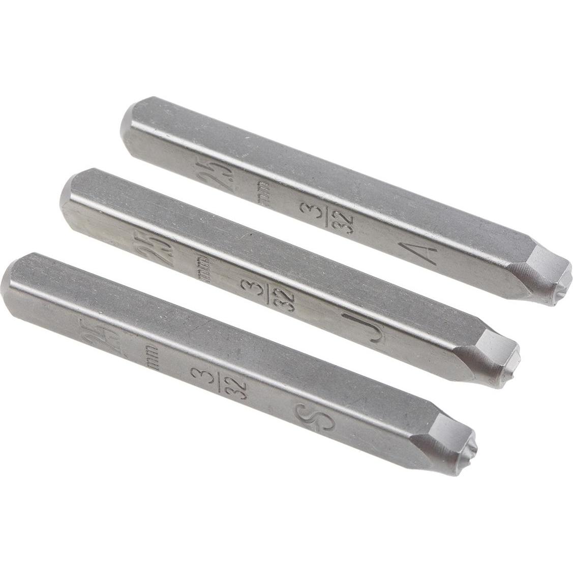 Thumbnail - Rs Pro, Stanzwerkzeug, Letter steel stamp 27PCS 2.5mm