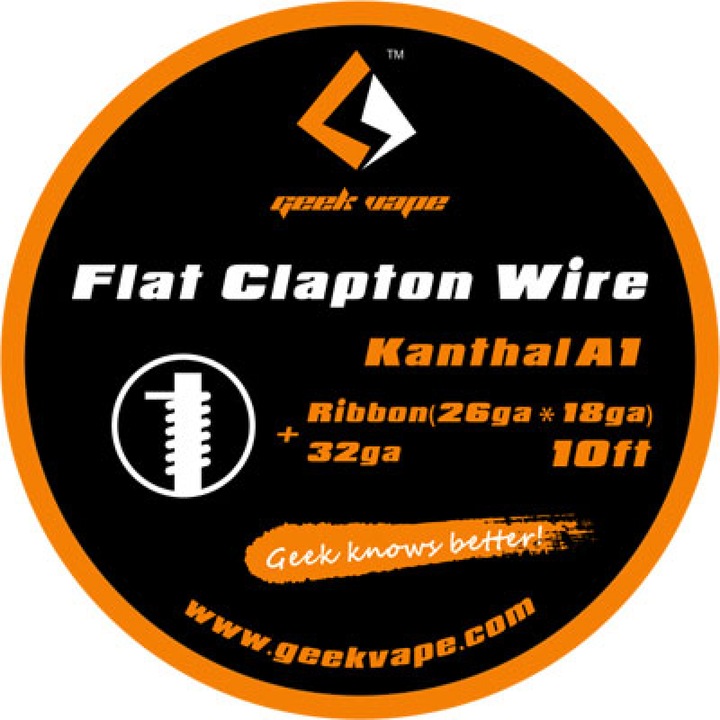 Actual product image Geek Vape Flat Clapton KA1 26ga x 18ga + 32ga 3m (1 x)