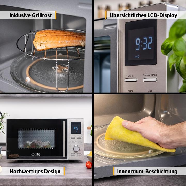 Actual product image TZS First Austria 2-in-1 microwave with grill (20 l)