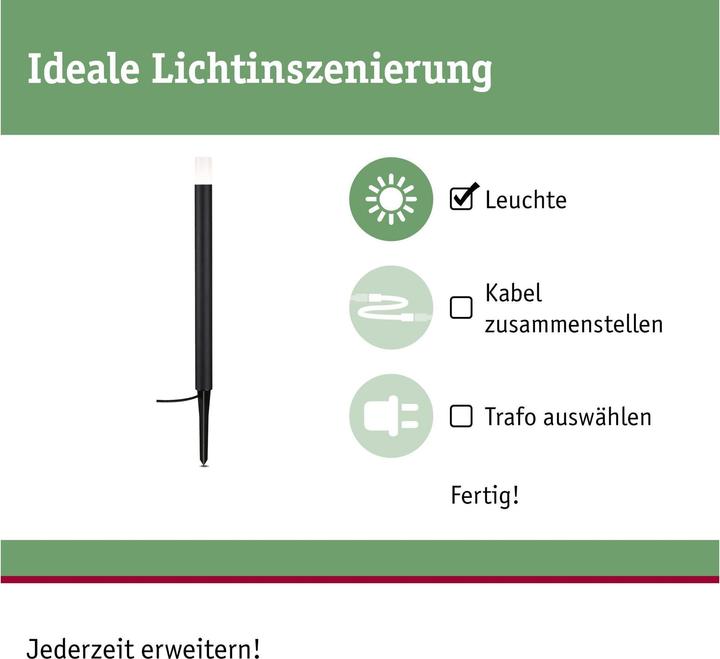 Produktbild Paulmann Outdoor Plug & Shine Flarea (150 lm, IP65)