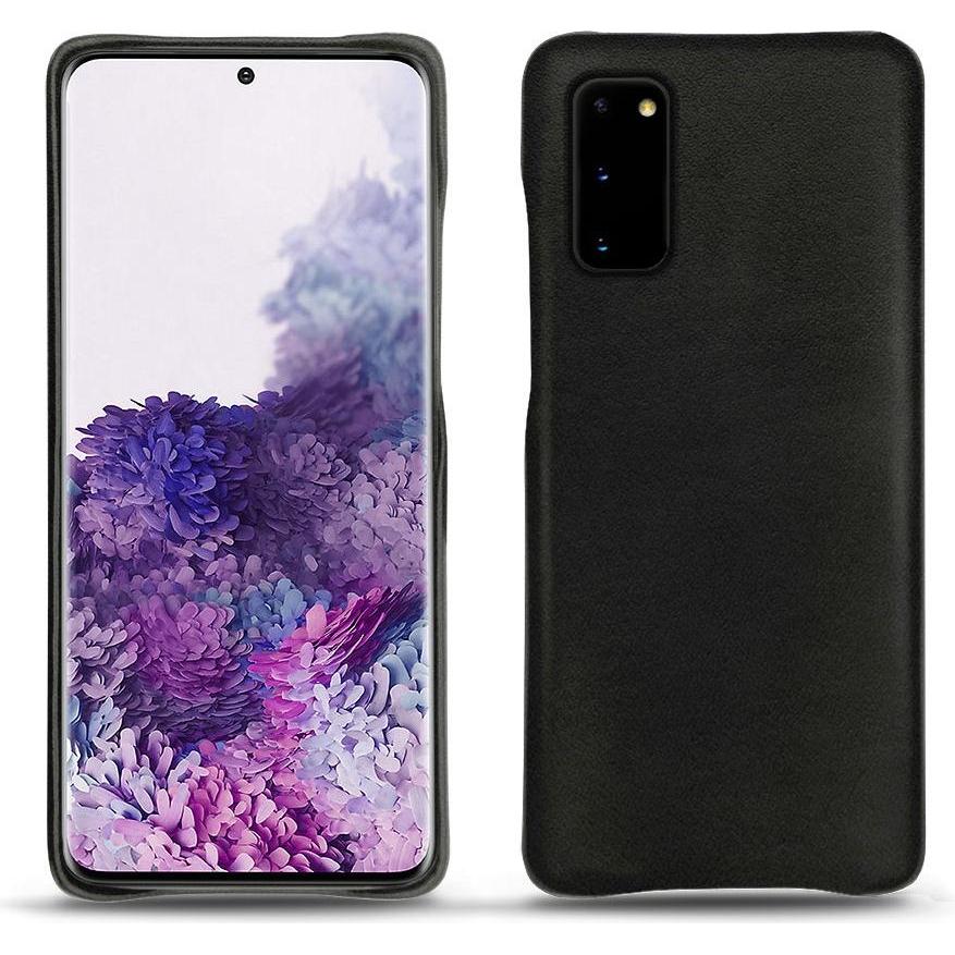Noreve Lederschutzhülle (Samsung Galaxy S20+), Smartphone Hülle, Schwarz