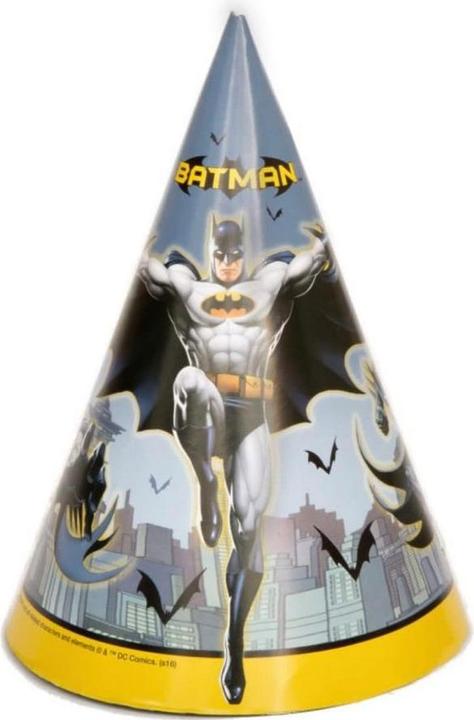 Immagine prodotto Batman Logo Cappelli da Festa Misura Confezione 8 (8 pz.)