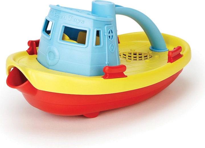 Produktbild Green Toys Tugboat - Blau / Gelb