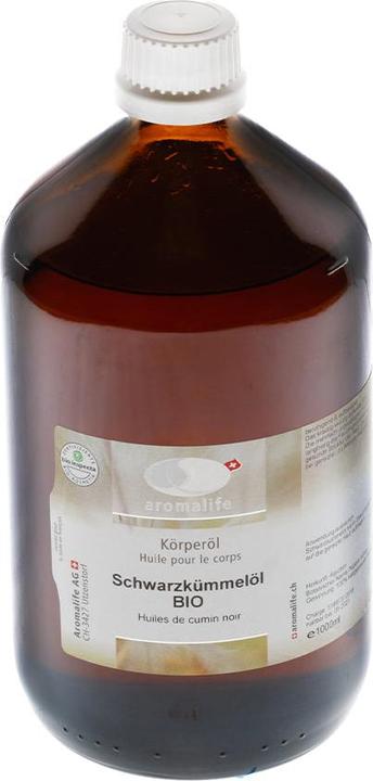 Immagine prodotto Aromalife Schwarzkümmelöl (Latte corpo, 1000 ml)