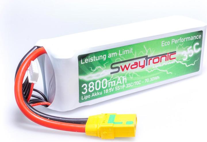 Immagine prodotto Swaytronic Batteria (18.50 V, 3800 mAh)