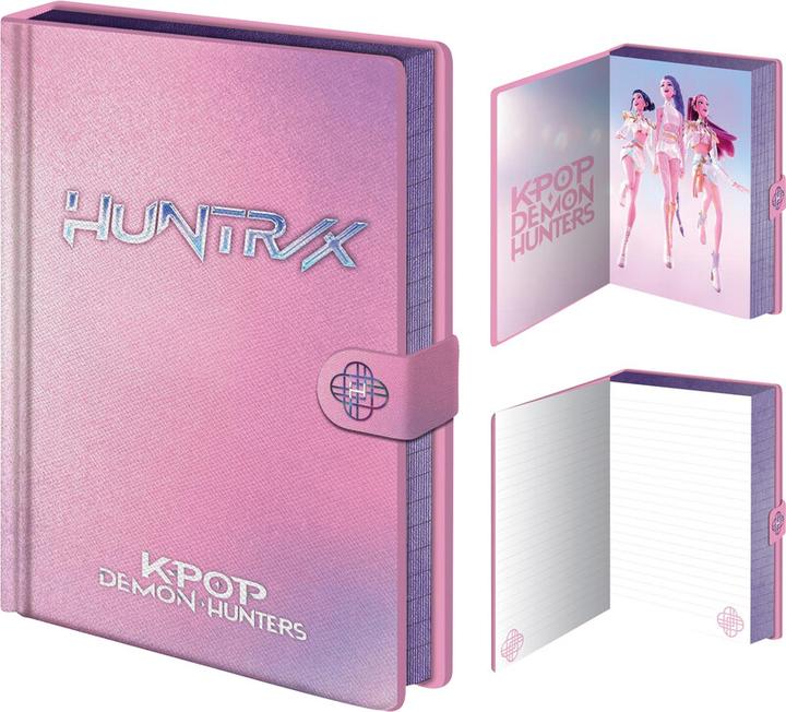 Immagine prodotto Pyramid KPop Demon Hunters - Huntrix Logo (A5, Righe, Copertina rigida)