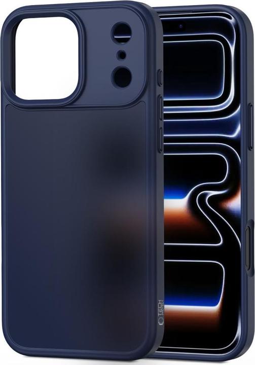Actual product image Tech-Protect Magmat Iphone 17 Pro Max Matt Tief Blau (Apple iPhone 17 Pro Max)
