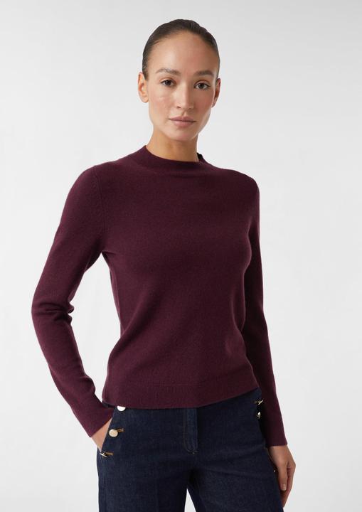 Actual product image Comma Strickpullover Femininer Kaschmirmix-Pullover (34)