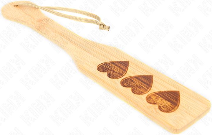 Actual product image Kink BAMBOO PALLET HEART DESIGN 32 X 5.5 CM