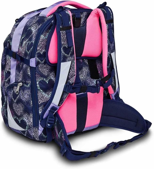 Actual product image Seven Ergonomic Adjustable Dual Backpack with Helmet Holder and Book Support (29 l)