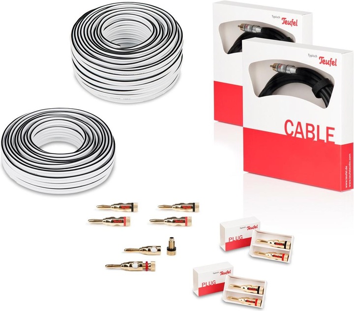 Teufel 5.2 Home Cinema Cable Set "Performance (30 m, 4 mm²)