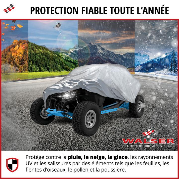 Actual product image Walser Quad cover All Weather, cover for off-road vehicles M silver
