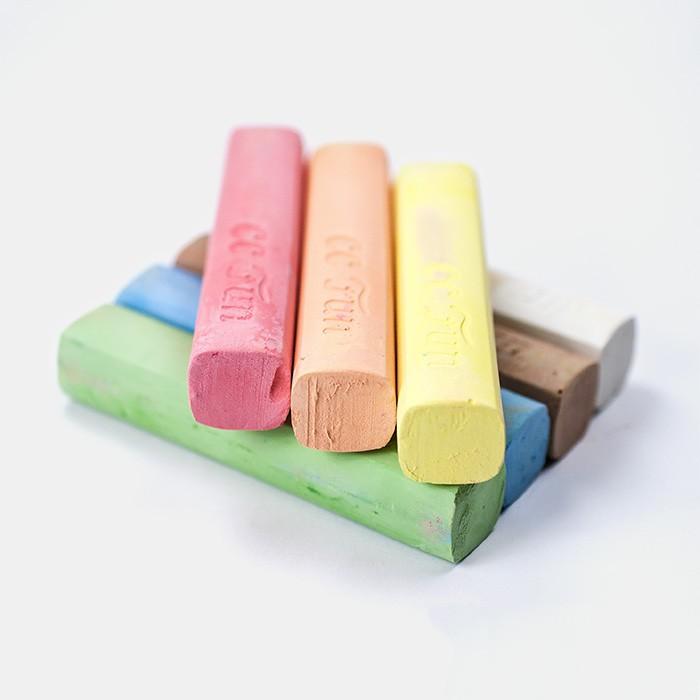 Actual product image ÖkoNorm Street Chalk (Multicoloured, 7 x)