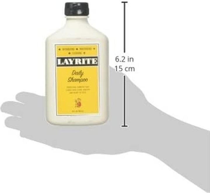 Actual product image Layrite Daily Shampoo 300ml (Liquid shampoo, 300 ml)