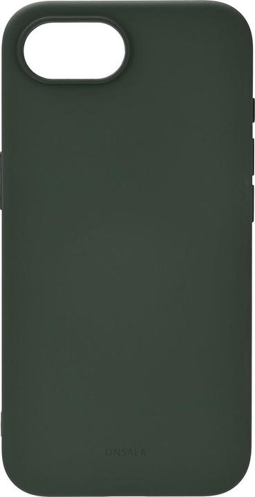 Actual product image Onsala Back Sil Touch Recycled MagSerie iPhone 16e Olive Green (Apple iPhone 16e)