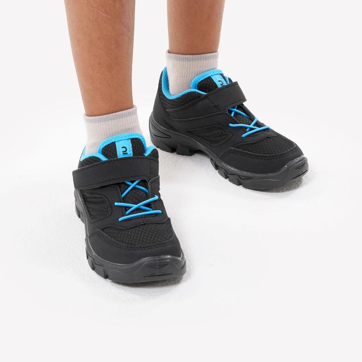 Image du produit Quechua Chaussures de randonnée enfants taille 24-34 Velcro - NH100 noir (31)