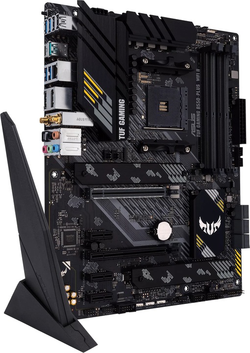 Productafbeelding ASUS TUF GAMING B550-PLUS WIFI II (AM4, AMD B550, ATX)