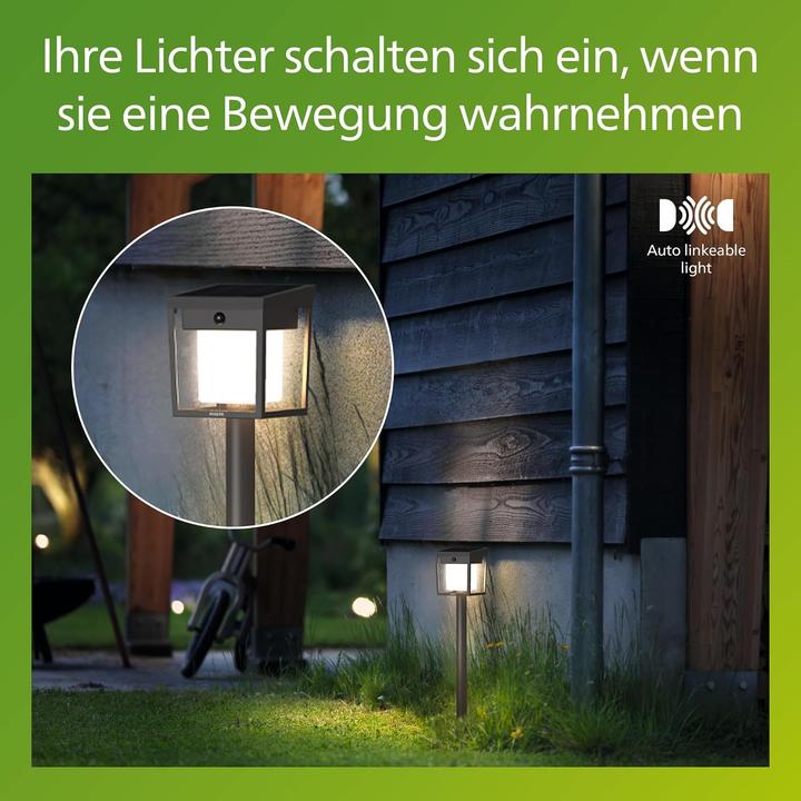 Produktbild Philips Blaise Solar-Aussenstandleuchte (250 lm, IP44)