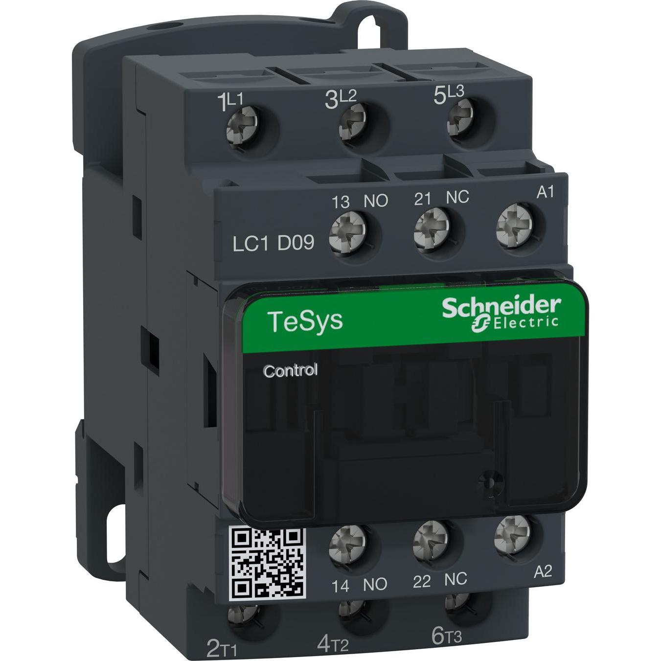 Schneider Electric Leistungsschütz, 3p+1S+1Ö, 4kW/400V/AC3, LC1D09FC7, Relais