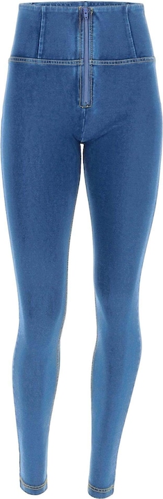 Light Blue Jeans - Yellow Seams