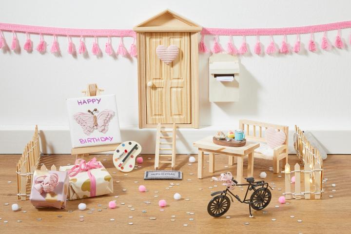 Actual product image Hobby Fun Mini vehicle bicycle 9.5 cm