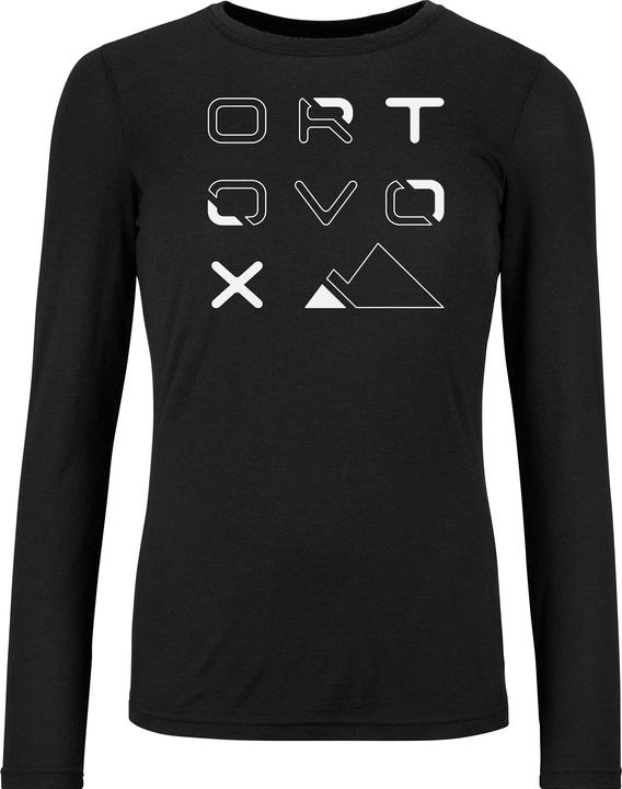 Actual product image Ortovox Women's 185 Merino Brand Outline L/S (S)
